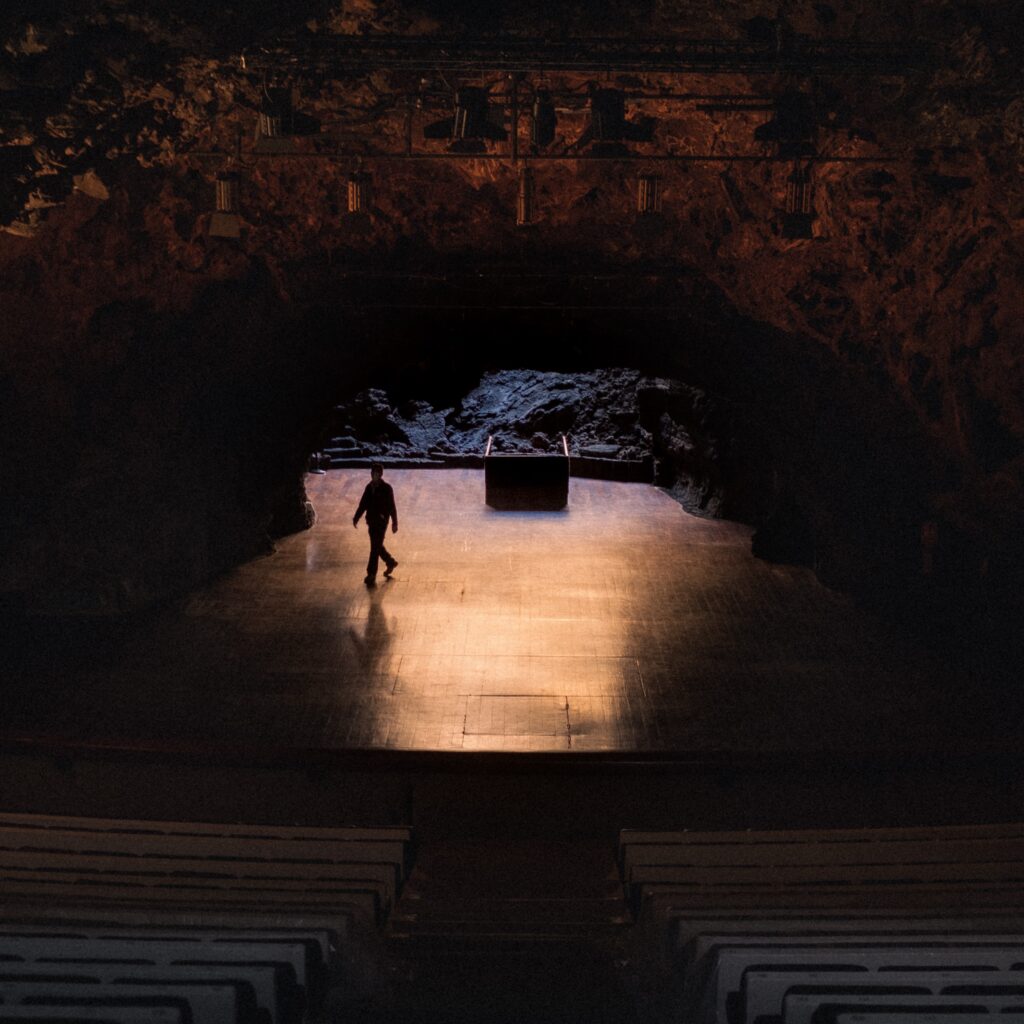 Konzertsaal in der Cueva de los Verdes