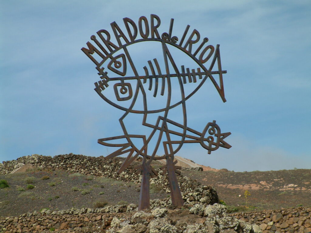Mirador del Rio, ein Aussichtspunkt auf Lanzarote